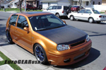 EuroGEAR Golf IV Notchless CF hood
